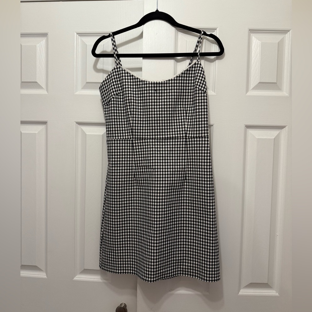Urban Outfitters Black and White Checkered Dress